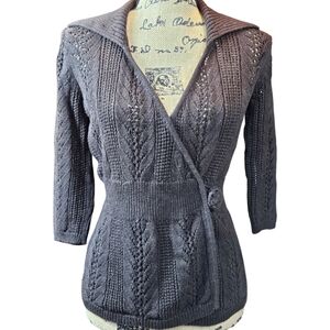Cable & Gauge Cardigan Sweater